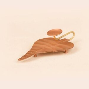 Lotus Flower In Brass With Stand