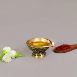Metal Art Antique Deepam Stand