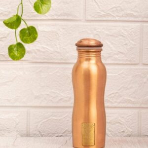 Copper water Bottle - Small Plain