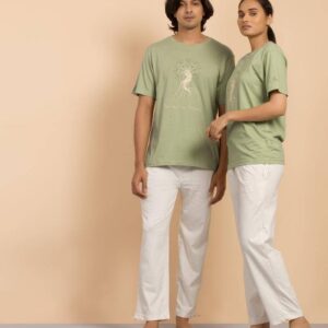 Organic Unisex T Shirt Harvest Green L