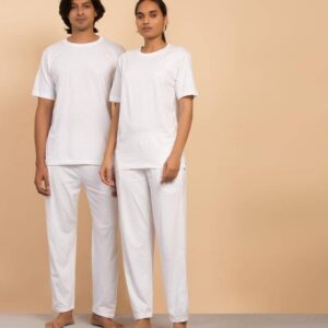 Organic Sadhana T Shirt SS White XL