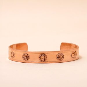 Chakra Copper Cuff