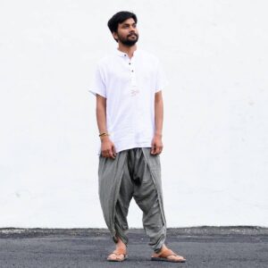 Organic Unisex Printed Dhoti Pant Sap L