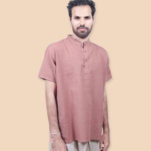 Organic Mens Om Kurtha Brick L