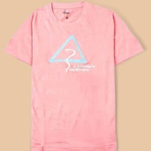 Organic Unisex T Shirt Invitation Pink L