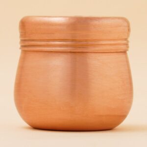 Copper Vibhuti Box (Large) - Sadhaka