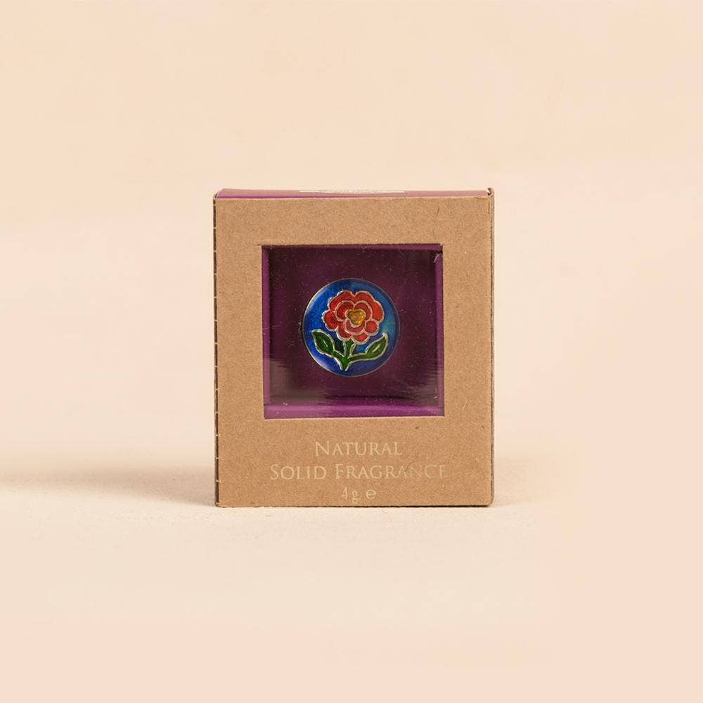 Solid Perfume in Brass Cloisonne Jar Royal Oud 4g