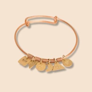 Charms Bracelet Copper and Brass