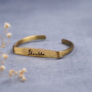 Shambho Brass Cuff