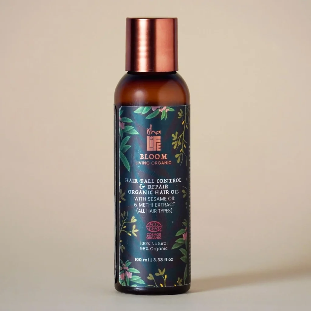 Bloom Hair Fall Control & Repair Organic Hair Oil (100 ml)