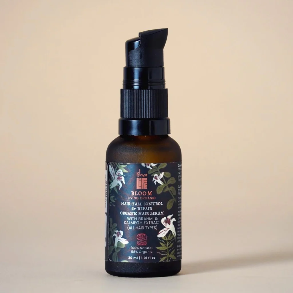 Bloom Hair Fall Control & Repair Organic Hair Serum (30 ml)