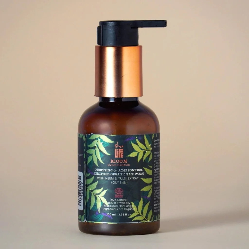 Bloom Purifying & Acne Control Organic Face Wash (100 ml)