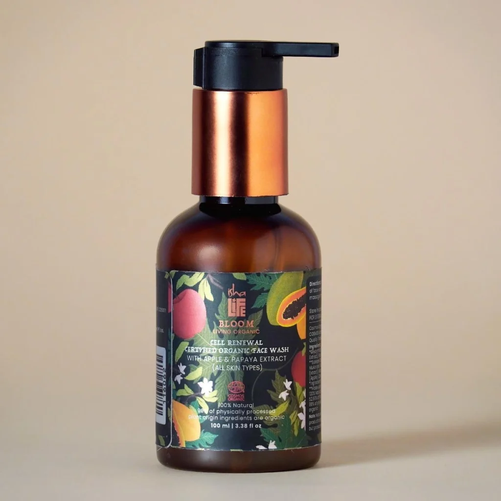 Bloom Cell Renewal Organic Face Wash (100 ml)
